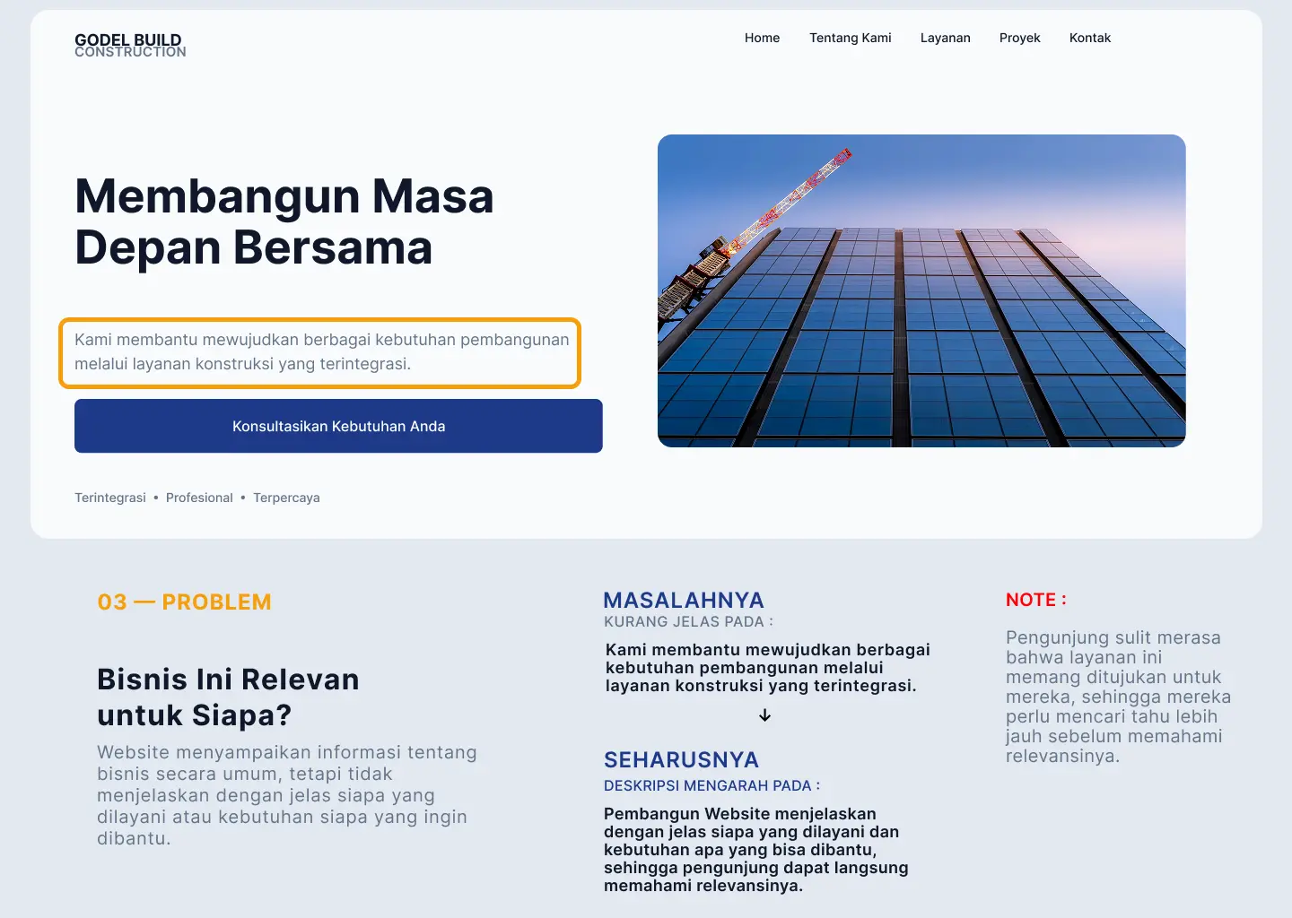 Company Profile — Problem 03 — Visual Consistency